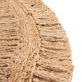 Hand Braided Jute Table Runner Rug