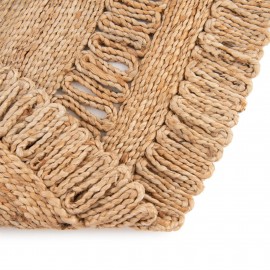Hand Braided Jute Table Runner Rug