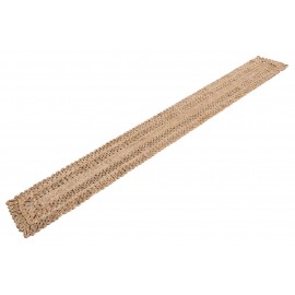 Hand Braided Jute Table Runner Rug