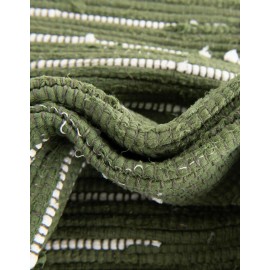 Hand Woven Chindi Cotton Table Runner Rug