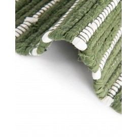 Hand Woven Chindi Cotton Table Runner Rug