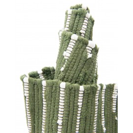 Hand Woven Chindi Cotton Table Runner Rug