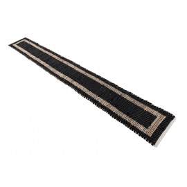 Hand Woven Chindi Jute Table Runner Rug