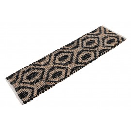 Hand Woven Chindi Jute Table Runner Rug