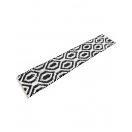 Hand Woven Chindi Jute Table Runner Rug