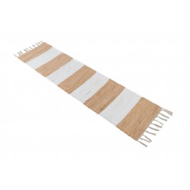 Hand Woven Chindi Rag Table Runner Rug