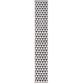 Hand Woven Chindi Jute Table Runner Rug