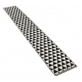 Hand Woven Chindi Jute Table Runner Rug