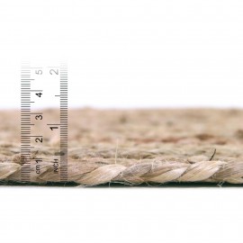 Hand Braided Jute Table Runner Rug