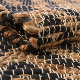 Hand Woven Chindi Jute Table Runner Rug