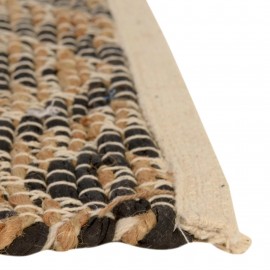 Hand Woven Chindi Jute Table Runner Rug
