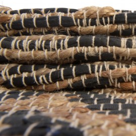 Hand Woven Chindi Jute Table Runner Rug