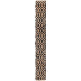 Hand Woven Chindi Jute Table Runner Rug
