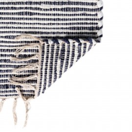 Hand Woven Chindi Jute Table Runner Rug