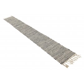 Hand Woven Chindi Jute Table Runner Rug