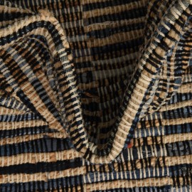 Hand Woven Chindi Jute Table Runner Rug