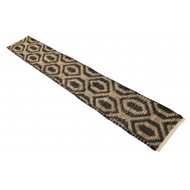 Hand Woven Chindi Jute Table Runner Rug