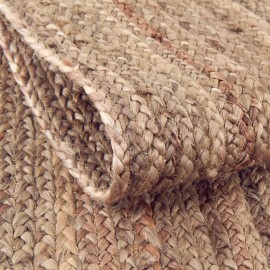 Hand Braided Jute Table Runner Rug