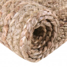 Hand Braided Jute Table Runner Rug