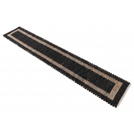 Hand Woven Chindi Jute Table Runner Rug