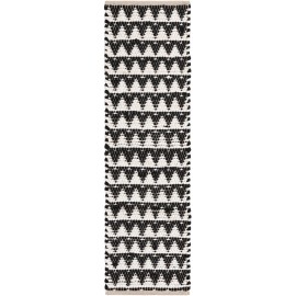 Hand Woven Chindi Jute Table Runner Rug