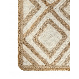 Hand Braided Jute Table Runner Rug