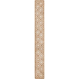 Hand Braided Jute Table Runner Rug