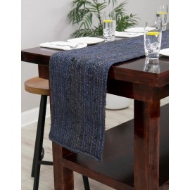 Hand Braided Jute Table Runner Rug