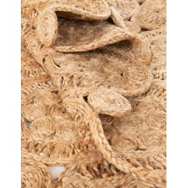 Braided Jute Table Runner Rug