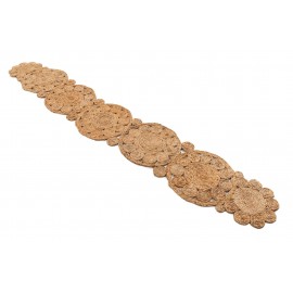 Braided Jute Table Runner Rug