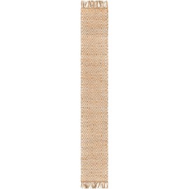 Hand Woven Braided Jute Table Runner Rug