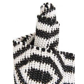 Hand Woven Chindi Jute Table Runner Rug