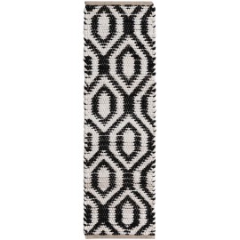 Hand Woven Chindi Jute Table Runner Rug