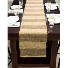 Hand Braided Jute Table Runner Rug