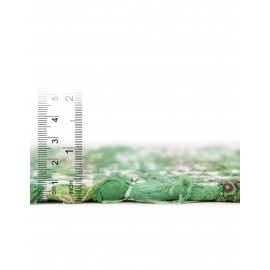 Hand Woven Chindi Chevron Table Runner Rug