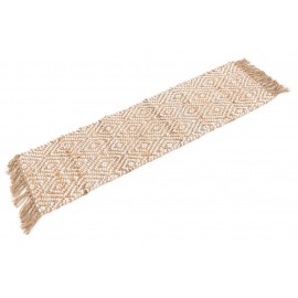 Hand Woven Braided Jute Table Runner Rug