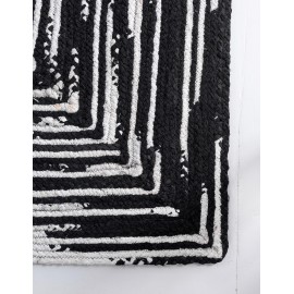 Hand Braided Chindi Table Runner Rug