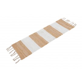 Hand Woven Chindi Rag Table Runner Rug