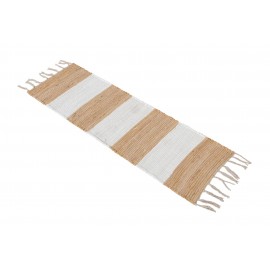 Hand Woven Chindi Rag Table Runner Rug