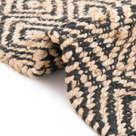 Hand Woven Braided Jute Table Runner Rug