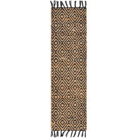 Hand Woven Braided Jute Table Runner Rug