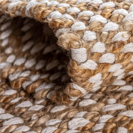 Hand Woven Braided Jute Table Runner Rug