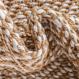 Hand Woven Braided Jute Table Runner Rug