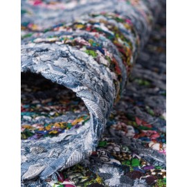 Hand Braided Chindi Table Runner Rug