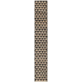 Hand Woven Chindi Jute Table Runner Rug