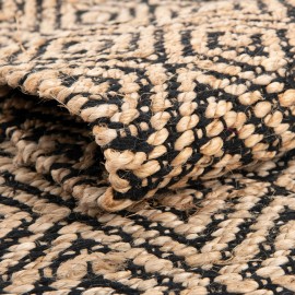 Hand Woven Braided Jute Table Runner Rug
