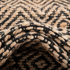 Hand Woven Braided Jute Table Runner Rug