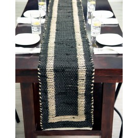 Chindi Jute Table Runner Rug