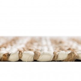 Hand Woven Chindi Jute Table Runner Rug