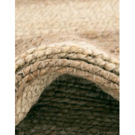 Hand Braided Jute Table Runner Rug